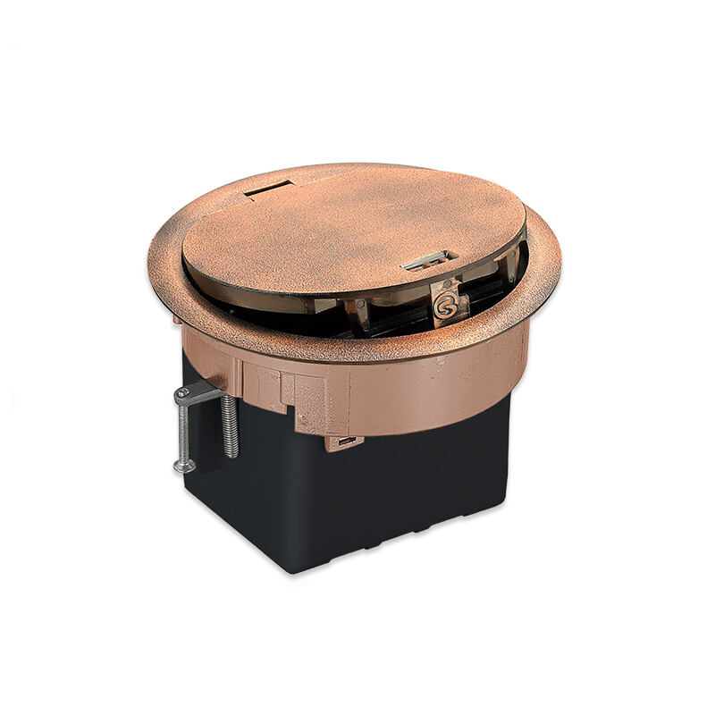 SOB-5ZCA ਸਿਰੀਜ਼ IP65 ਵਟਰਪ੍ਰੂਫ ਫਲੋਰ ਆਊਟਲੈਟ ਬਾਕਸ